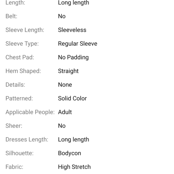 Long Length Sleeved Sequined Gown - Picture 7 of 7